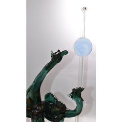 Sculpture glass "Lunatics"