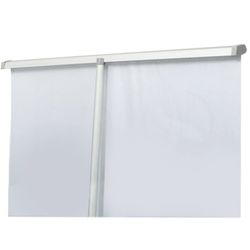 Stand mobile for banner "Rollscreen 2(80)," the size of the advertising field 800х2000 mm, aluminium