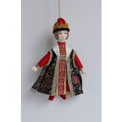 Потешный промысел / 娃娃挂件“吉顿王子。俄罗斯传统服饰”