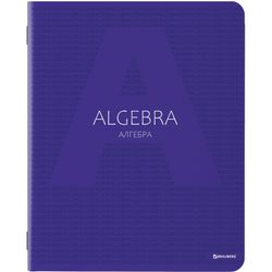 BRAUBERG / Notebook subject COLOR 48 sheets, matte lamination, varnish, 70 g / m2, ALGEBRA, cage, tip / 10 pcs.