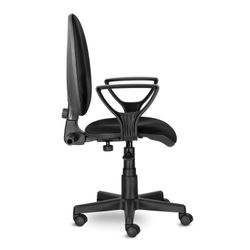 Armchair BRABIX "Prestige Ergo MG-311", adjustable ergonomic back, leatherette, black