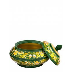 Золотая Хохлома / Sugar bowl 130x170 mm
