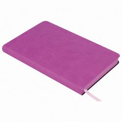 BRAUBERG / Undated planner A5 (138x213 mm) "Stylish", flexible, 160 l., Leatherette, pink