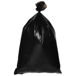 ЛАЙМА / Garbage bags 120 l, black, 10 pcs per roll, LDPE, 40 microns, 70x110 cm (± 5%), extra strong