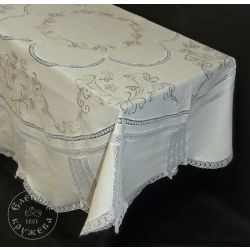 Елецкие кружева / Yelets lace / Linen tablecloth