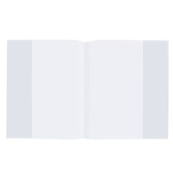 Cover PP for notebook and diary PYTHAGORAS transparent, dense, 210х350 mm, 60 µm