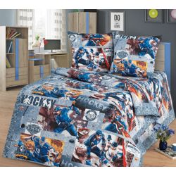 ВладЛен / VladLen / Children's bed linen from coarse calico "Leader"