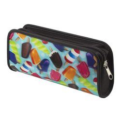 Pencil case-cosmetic bag BRAUBERG, with 3D effect, plastic "Ice cream", 22х10х5 cm