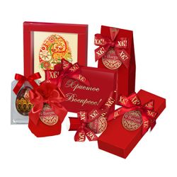 Chocolate, dragee candy "Romance"