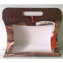 Carton box with a window "For him," a capacity of 500g.