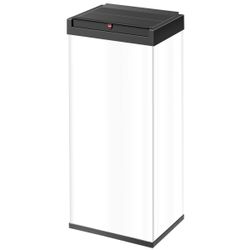 Waste bin Hailo Big-Box Swing XL 52 l., Steel. White