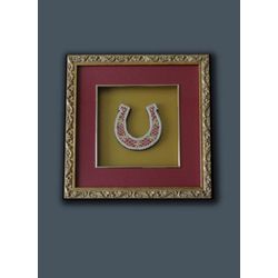 Снежинка / Snowflake / Panel 3D "Horseshoe"