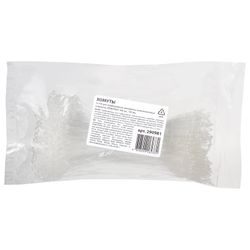 Clamps LS-FIX for hanging price tags and plastic pockets, SET of 500 PCs, 130 mm
