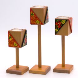 Промысел / Craft / Set of candlesticks on a leg
