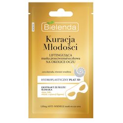 Firming mask against wrinkles under the eyes, BIELENDA YOUTH THERAPY, 10 g