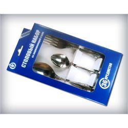 Павловский завод / Pavlovsk plant / Cutlery set "Troika", 36 items