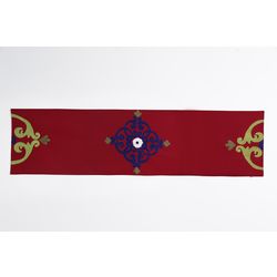 LA`AL Textiles / Table runner - Bordeaux (b), bed covers (6pcs)