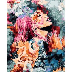 Опт-картина / Painting by numbers 40x50 Femininity