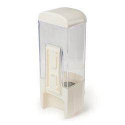 LAIMA / Bình đựng xà phòng dạng lỏng, 0,5 l, nhựa ABS, màu trắng