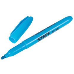 Highlighter STAFF "Basic", BLUE, line 1-3 mm