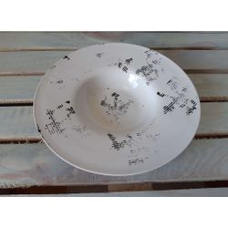 Хорекс / Horex / Plate "Gazzetta Bianco" for ristorante pasta 3 pcs.