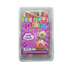 Конфитрейд / JELIFANS jelly candies apple and peach rings 1kor * 8bl * 1pc 900gr
