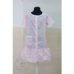 Елецкие кружева / Elets lace / Baby pink robe