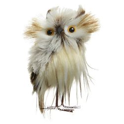 Kaemingk / Weihnachtsbaumspielzeug Shaggy Owlet Jamie 12 cm, Anhänger