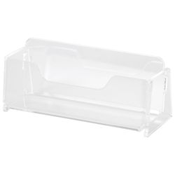 Supporto per biglietti da visita desktop BRAUBERG, 95x20 mm, 1 tasca profonda 32 mm