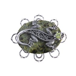 Жемчужина / Brooch 10045 "Princess Lizard"