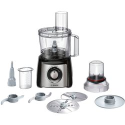 BOSCH MCM3401M food processor, 800 W, 2 speeds, 6 nozzles, black