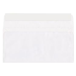 Envelopes E65 (110x220 mm), tear-off strip, white, SET of 1000 PCs