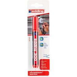 EDDING / Edding / Permanent marker, round nib, 1.5-3 mm, blister Red