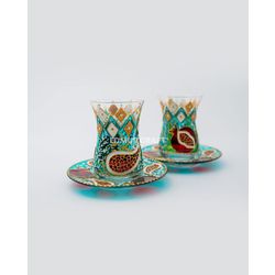 Armada Cup and saucer "Butali Nar" hand painted