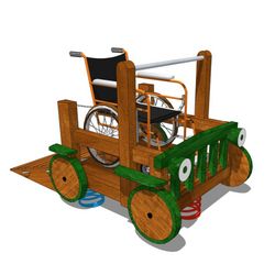 Геркулес / Hercules / Rocking chair for a wheelchair "Car"