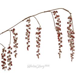 Kaemingk / Decorative branch Red Caramella 95 cm