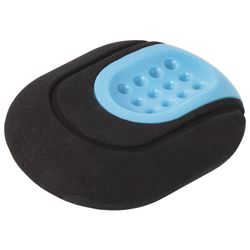 Eraser BRAUBERG "C-Grip", 46х39х12,5mm, black holder assorted, thermoplastic rubber