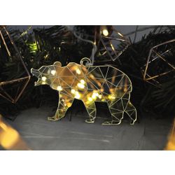Ленивые Бобры / Lazy Beavers / A set of mirrored Christmas tree decorations "Siberia inside" big in a gift box
