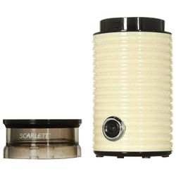 SCARLETT SC-CG44502, 160 W, 60g volume, plastic, stainless steel knives, beige/black