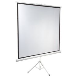 The projection screen on a tripod (150x200 cm), matte, 4:3, BRAUBERG "TRIPOD"