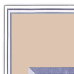 Frame business-class 40x60 cm, plastic, baguette 9 mm, silver