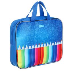 Calligrata / Folder with handles textile A4 "Pencils"
