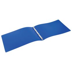 带 4 个环的活页夹 大尺寸 A3，水平，30 毫米，蓝色，0.8 毫米，BRAUBERG“标准”