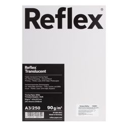 Tracing paper REFLEX A3, 90 g/m, 250 sheets, Germany, white
