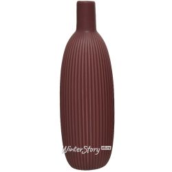 Kaemingk / Porcelain flower vase Coslada 26 cm Marsala