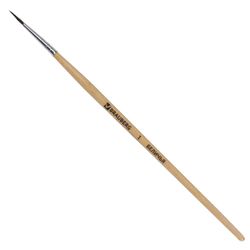 BRAUBERG brush, squirrel hair, round, No. 1