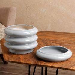Керамика ручной работы / Flower pot "Ring" 3.2 l
