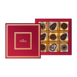 Congratulation 09 Gift set: handmade chocolates, chocolate candies (like "Cuts") 205g