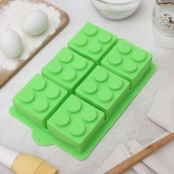 Доляна / Doliana / Baking dish “Figures. Constructor ", 25.7 × 15.8 cm, 6 cells, MIX color