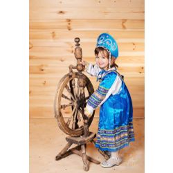 Русский народный костюм  / Sundress "Alyonushka", 56-58
